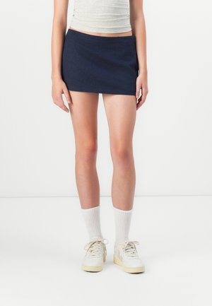 CLEAN GIRL SKORT  - Mini skirt - blue navy