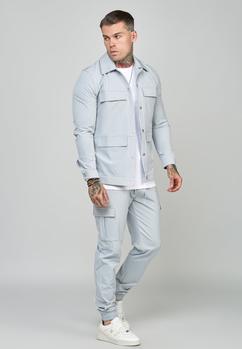 SIKSILK UTILITY - Pantaloni cargo - grey