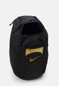 Nike Performance ACADEMY TEAM BACKPACK - Mochila - black/metallic gold coin