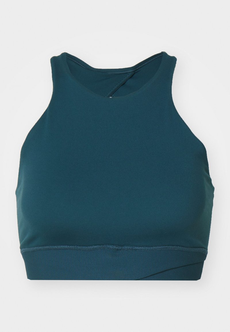 Nike Performance Sport-bh met light support blauw