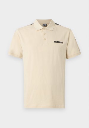 EA7 Emporio Armani, TRAIN LOGO SERIES TAPE - Polo - almond milk