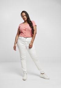 Urban Classics CROPPED  - Kofta - palepink