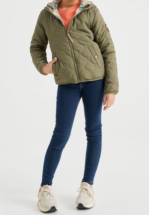 Giacca leggera - mottled green