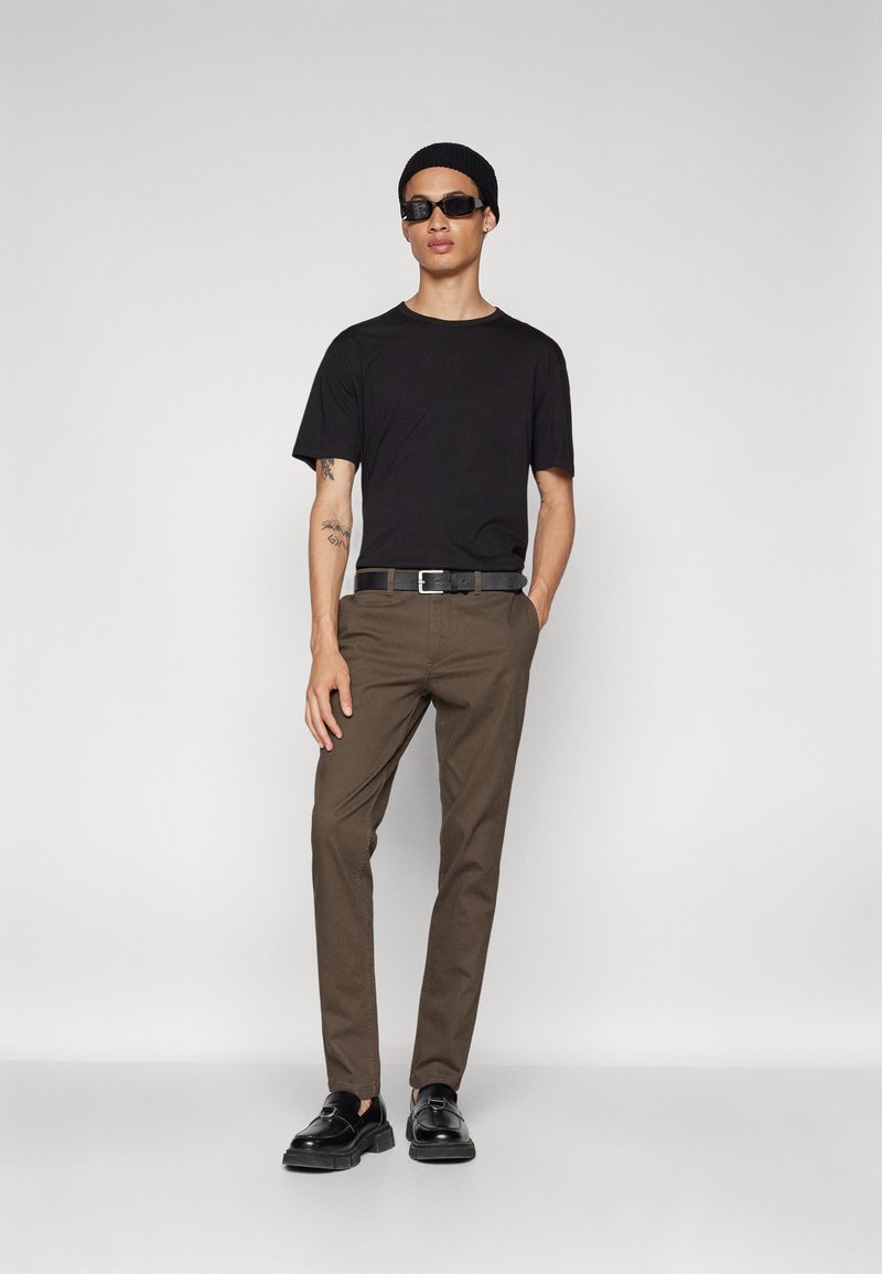 JACK & JONES Jpstmarco Bowie Winter Chino SN, Grigio, 27W x 30L