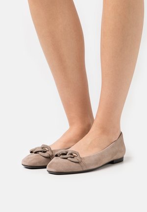 Tamaris Ballet pumps - taupe suede
