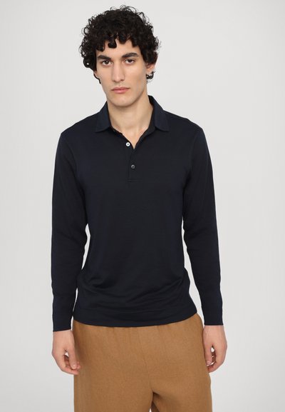 LARDINI LONG SLEEVE - Polokošeľa - navy