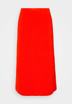 Lindex, SKIRT HILDE - Φούστα σε γραμμή Α - dark orange