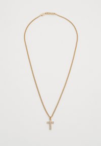 DE LA SINGLE CROSS UNISEX - Halskæder - gold-coloured