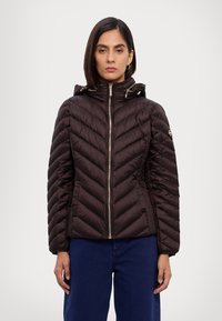MICHAEL Michael Kors SHORT PACKABLE  - Dunjakke - chocolate