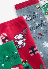 Next CHRISTMAS ANKLE 4 PACK - REGULAR FIT - Sokid - snoopy