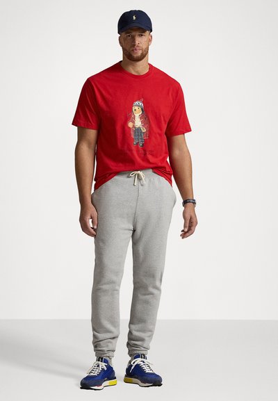 Polo Ralph Lauren Big & Tall POLO BEAR JERSEY T-SHIRT - Tricou cu imprimeu - red