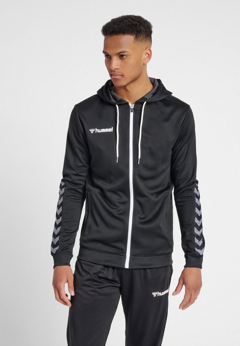Hummel AUTHENTIC - Sweatjacke - black/white