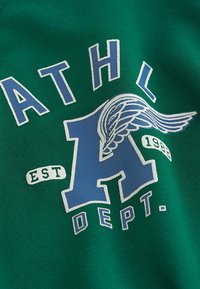 Next SIDE STRIPE GRAPHIC CREW NECK  - Melegítőfelső - green