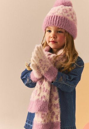 Next SET - REGULAR FIT - Fingerhandschuh - pink animal