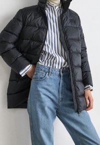 GANT Piumino lungo - black