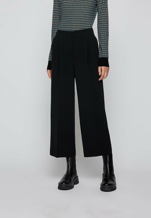 TAYAMANA - Chino kalhoty - black