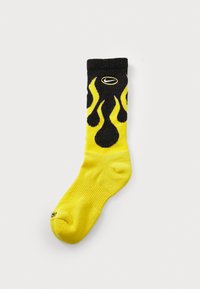 UNISEX - Chaussettes - black/tour yellow/(white)
