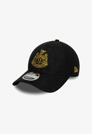 New Era, 9FORTY STRAPBACK FAUX SUEDE NEWCASTLE UNITED - Cappellino - black