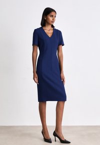 BOSS DAMAISA - Jersey dress - open blue