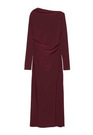 SOFT DRAPED - Rochie maxi - bordeaux
