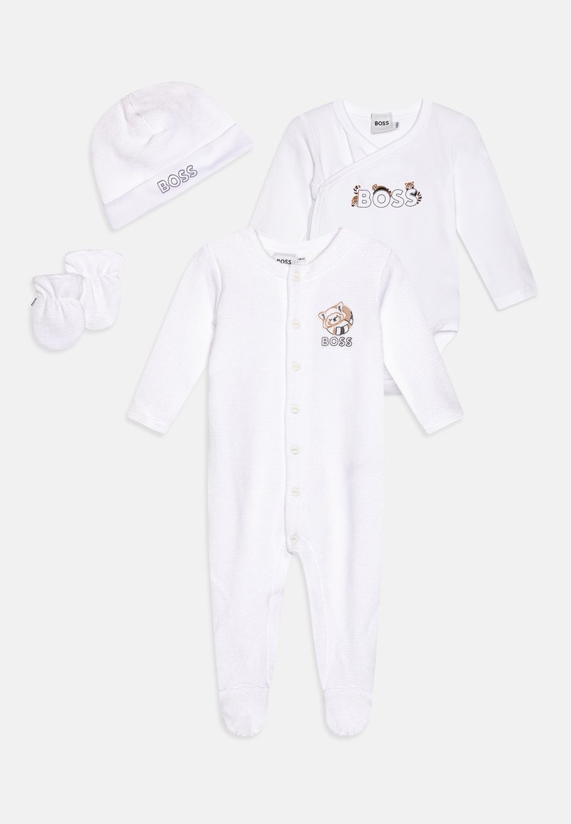 BOSS Kidswear - BABY UNISEX SET - Babygaver - white, Forstørre