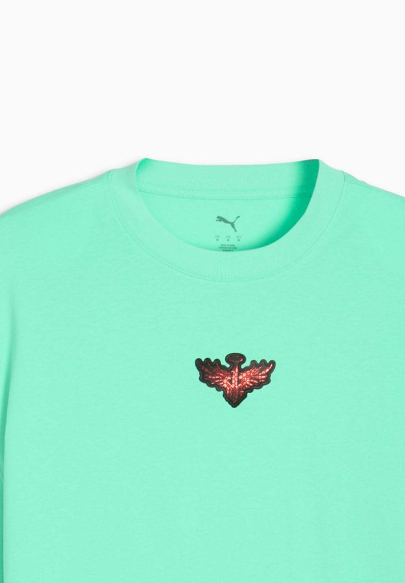 Puma MELO ALWAYZ ON 1 TEE - Triko s potiskem - mint