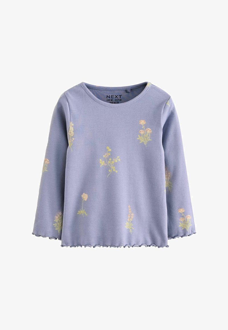 Next REGULAR FIT - LONG SLEEVE - Pitkähihainen paita - navy ditsy floral