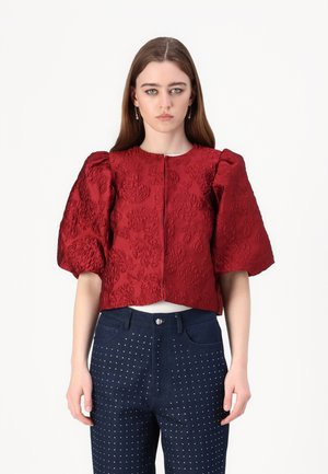 CLEO - Blouse - deep red
