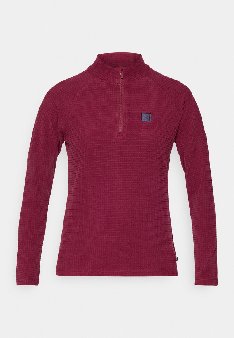 Calvin Klein Golf Fleece trui donkerrood Calvin Klein Golf Fleece trui donkerrood