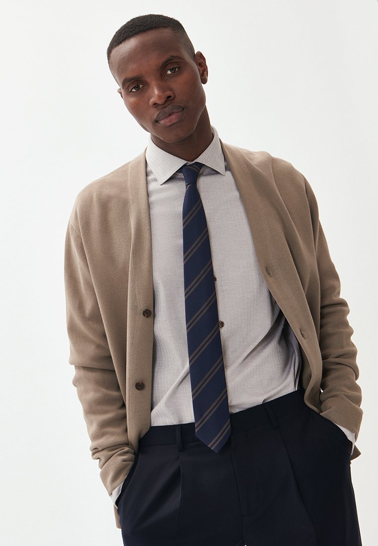 Matinique Zakelijk overhemd grijs