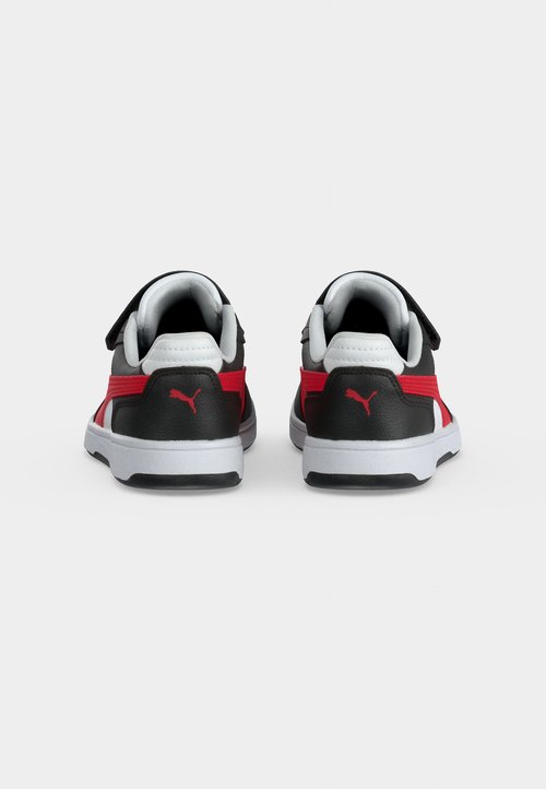 PUMA REBOUND SLAM UNISEX - Trainers - black/for all time red/white — photo 4