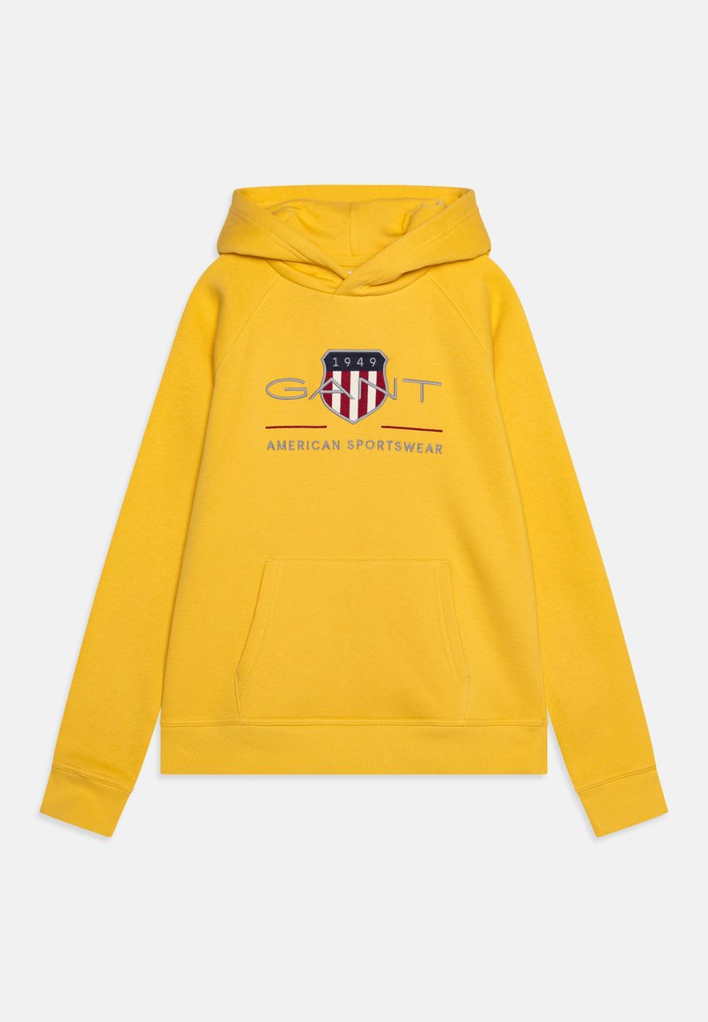 GANT ARCHIVE SHIELD HOODIE UNISEX - Felpa con cappuccio - faded sunset
