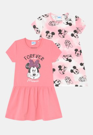 MINNIE MOUSE + MICKEY & FRIENDS 2 PACK - Robe en jersey - light pink