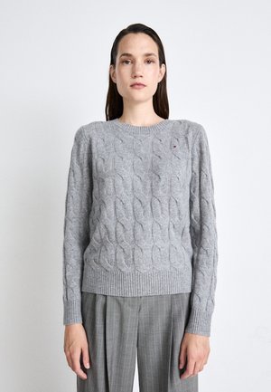 Tommy Hilfiger Pullover - medium heather grey