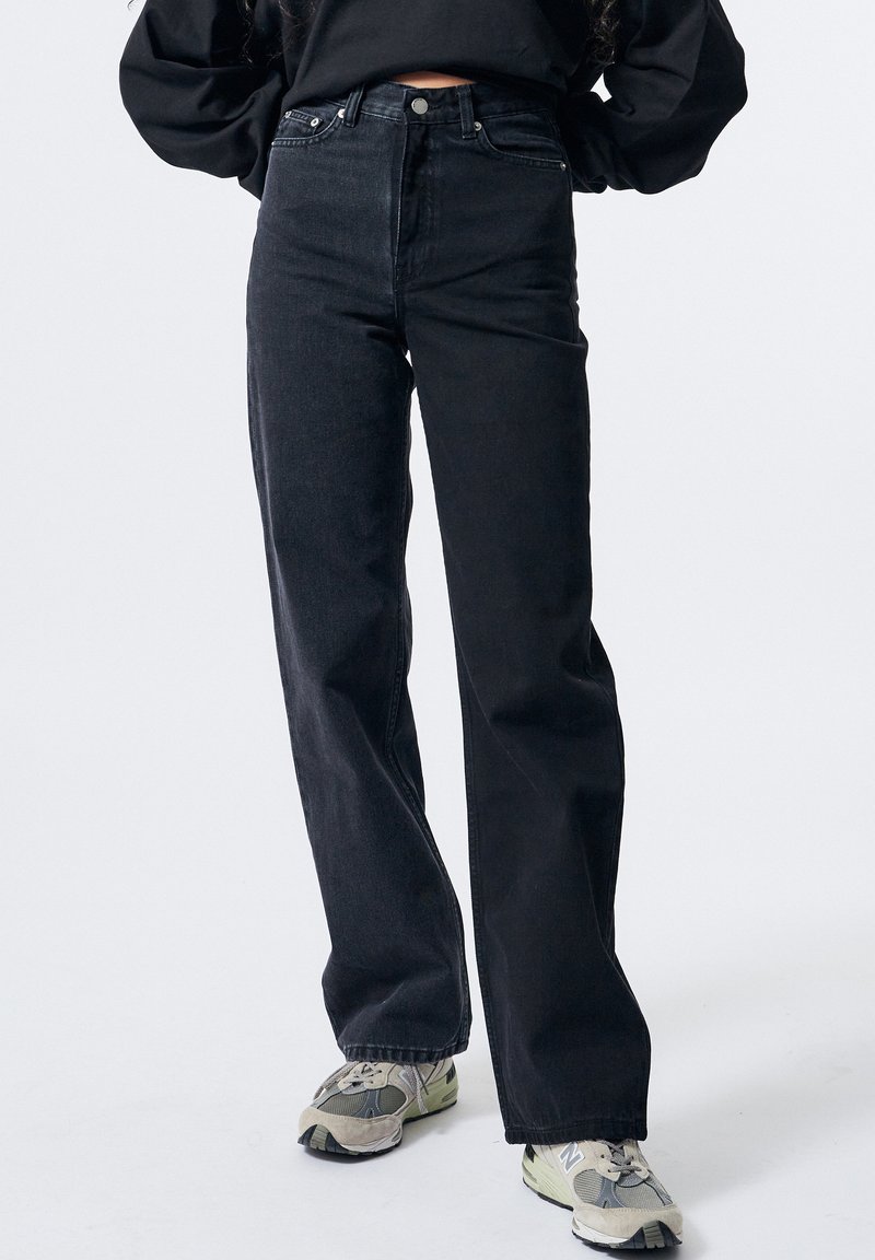 Dr.Denim ECHO - Straight leg jeans - two tone black