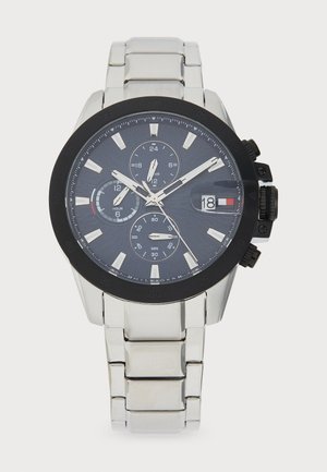 JAMESON - Montre à aiguilles - silver-coloured/black/blue