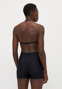 Puma SWIM WOMEN HIGH WAIST HOTPANTS  - Κάτω μέρος μπικίνι - black