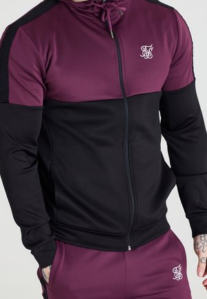 Mikina na zip - black