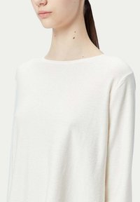 GOBI Cashmere BOATNECK - Strickpullover - white