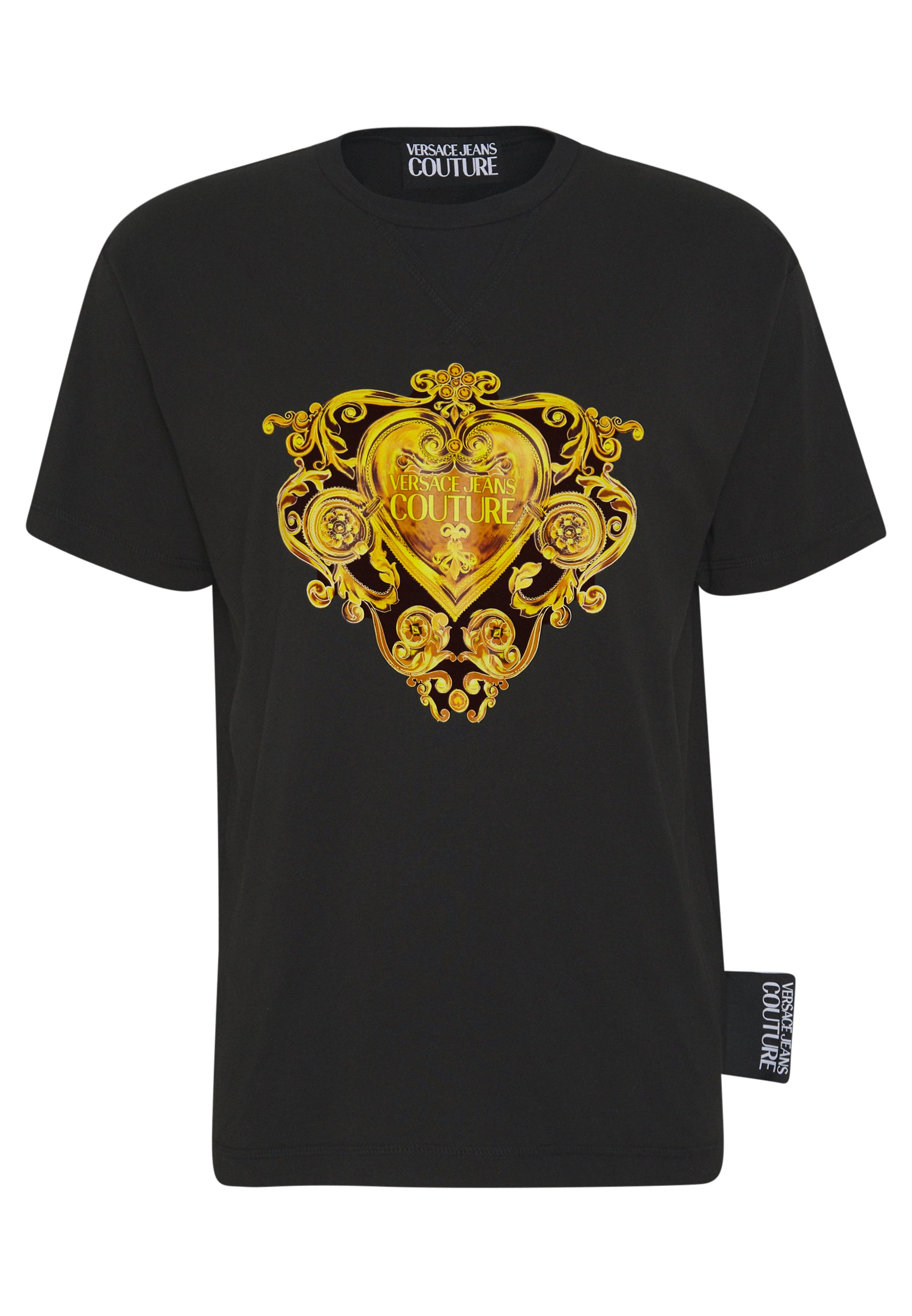 Versace Jeans Couture T shirts med print blackgold Versace Jeans Couture T-shirts med print - black/gold