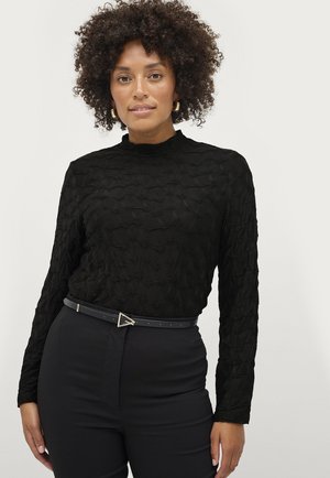 Ellos Collection Langærmet T-shirt - schwarz