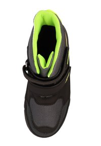 Lurchi KAZU SYMPATEX - Støvletter - black/neon yellow