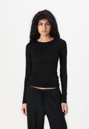JXHARMONY TIGHT DREAM O
NECK TEE  - T-shirt à manches longues - black