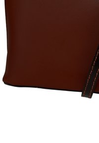 DrachenLeder Pochette - braun dunkelbraun