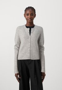 Gina Tricot CARDIGAN - Kardigan - light grey melange