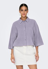 JDY JDYTHEIS LIFE 3/4 CROP - Button-down blouse - lila
