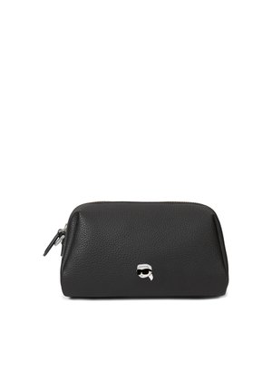 KARL LAGERFELD IKON PEBBLE VANITY CASE - Toilettas - black