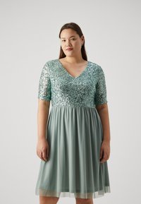 Anna Field Curvy - Kokteiļkleita/ballīšu kleita - light green Miniatūras attēls 1