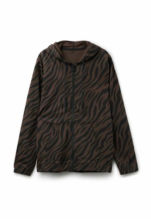 Tezenis, HOODED - Sudadera con cremallera - brown