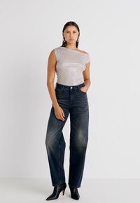 Weekday RAIL MID LOOSE - Jean droit - deep ocean blue